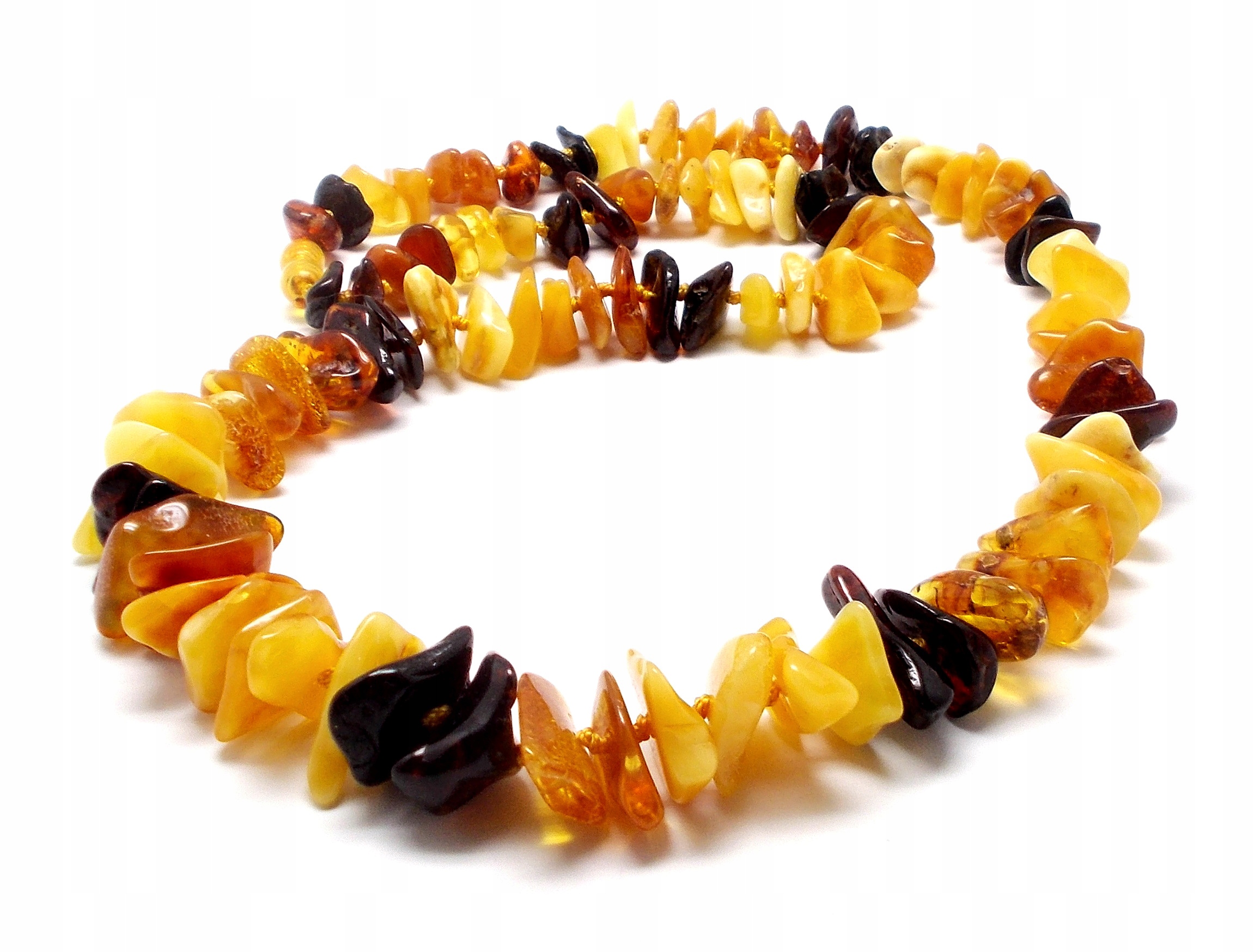 Náhrdelník Z Broušeného Jantaru