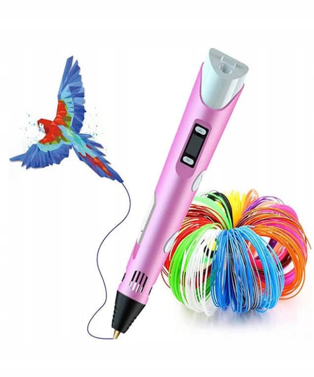 DŁUGOPIS 3D drukarka 3D pen + GRATIS 110m wkład Certyfikaty, opinie, atesty CE