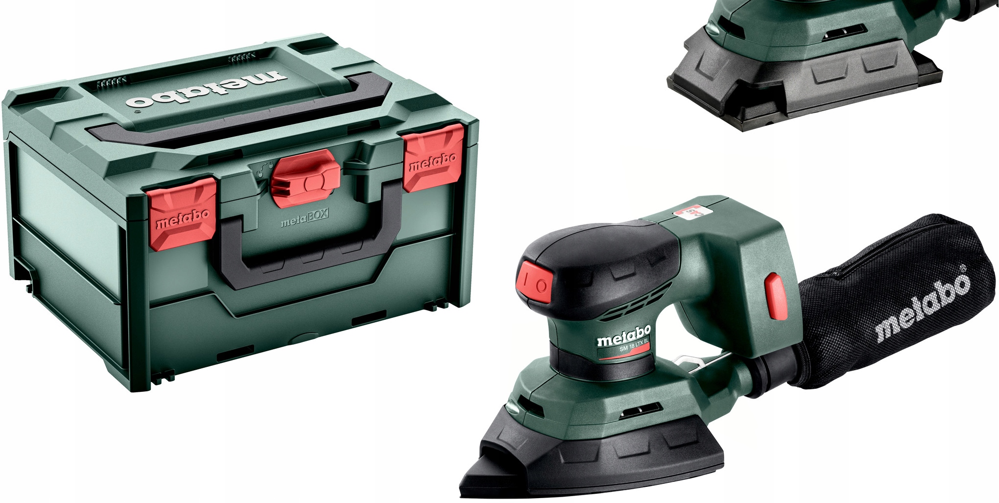 Metabo Delta Brúska Univerzálna Sm 18 Ltx Bl Carcass Metabox