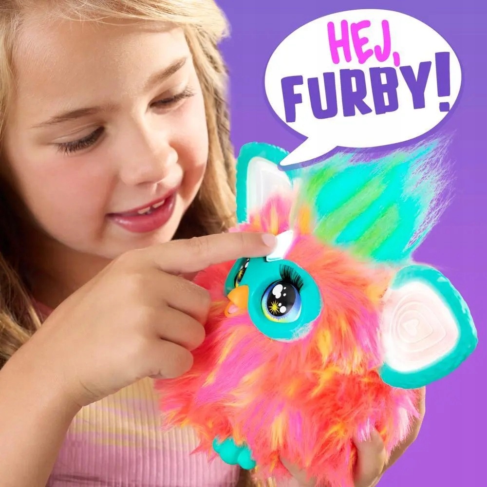 FURBY MASKOTKA INTERAKTYWNA KORALOWA FERBI NOWOŚĆ Rodzaj misie