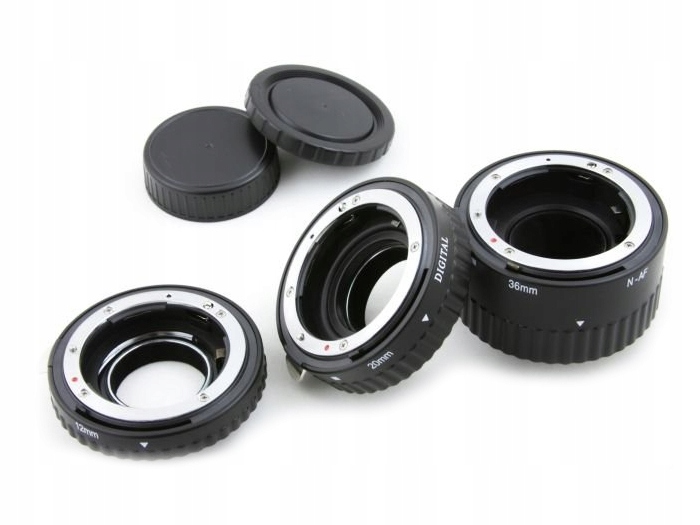 

Pierścienie Pośrednie Makro ze stykami Af do Nikon