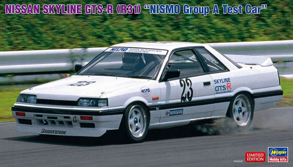 Nissan Skyline Gts-r (R31) (testovací vůz Nismo skupiny A) 1:24 Hasegawa 20549