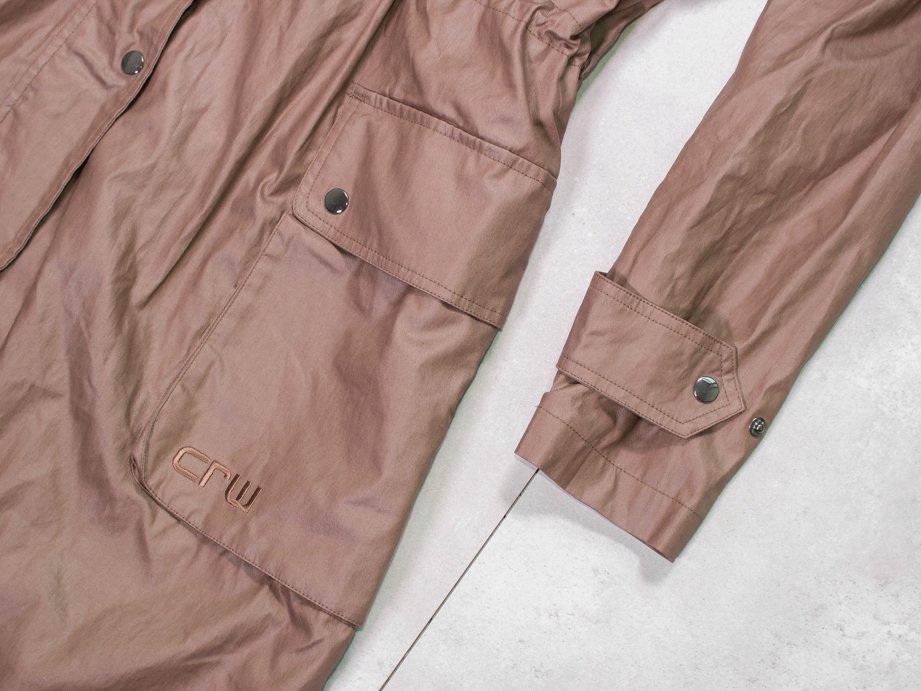 CRW CLASSIC RIDING WEAR PŁASZCZ POWLEKANY KONIE XL Model CRW