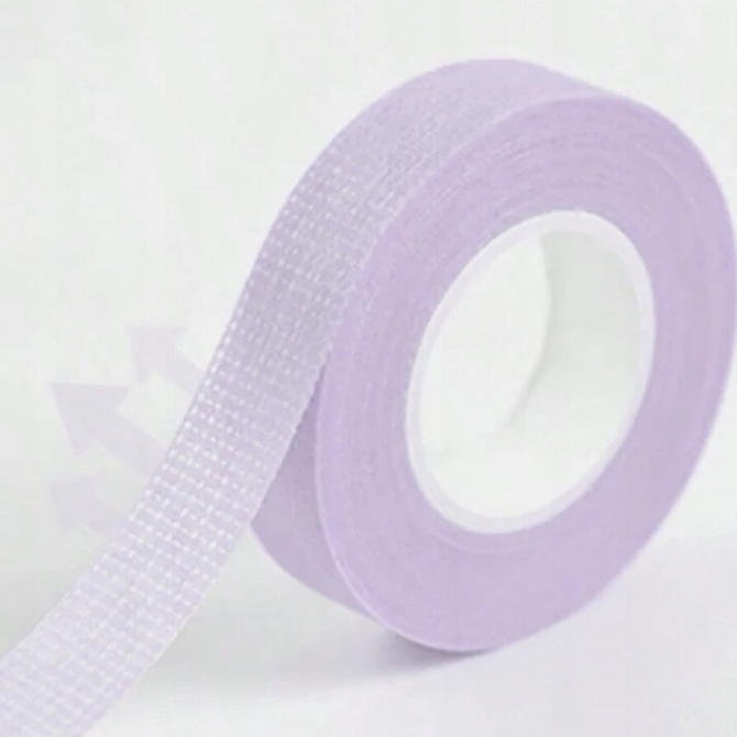 Taśma do przedłużania rzęs perforowana Fioletowa eyelash extension tape Rodzaj taśmy