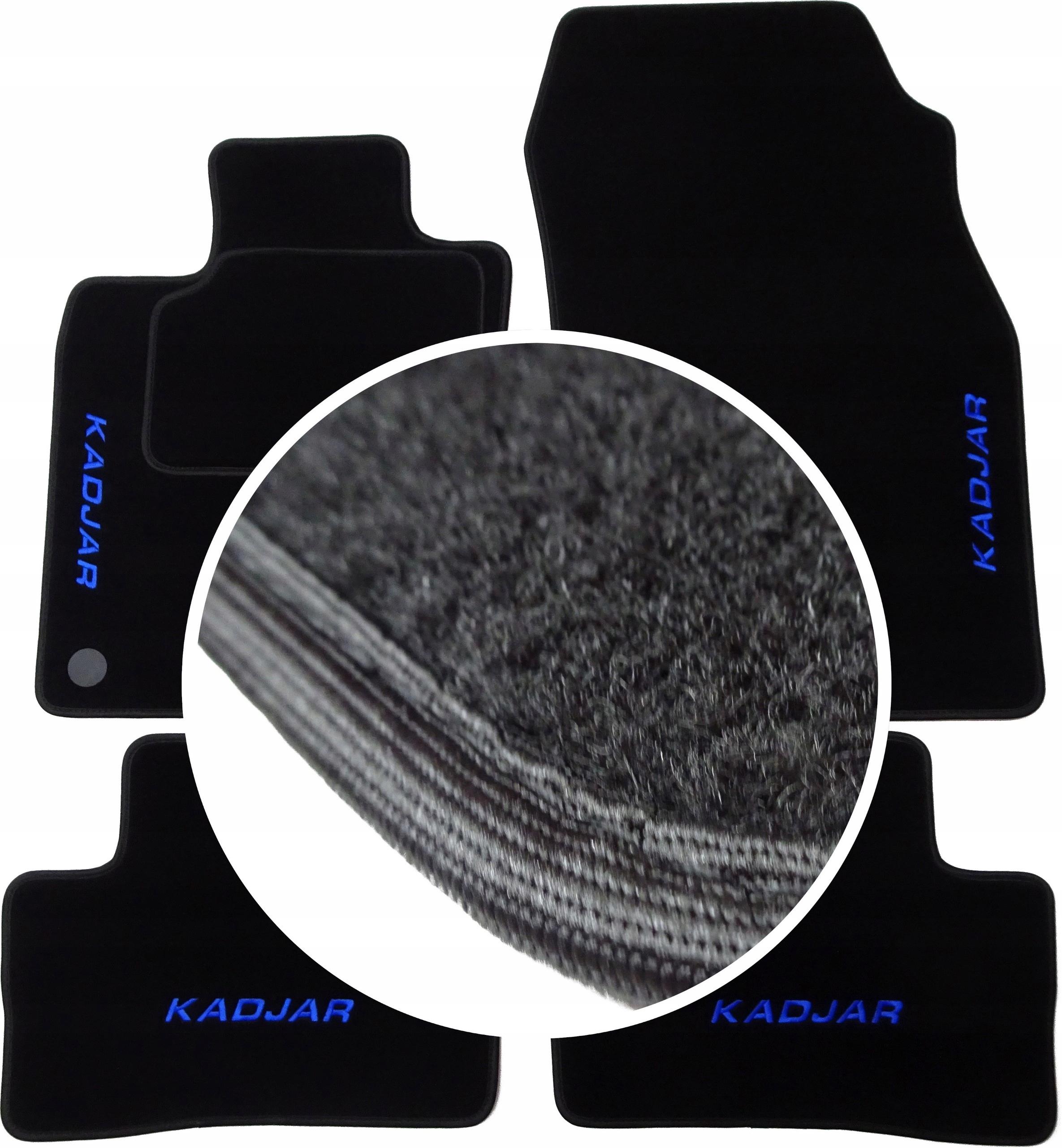 

Renault Kadjar 15-22r. Dywaniki Classic Haft CH4