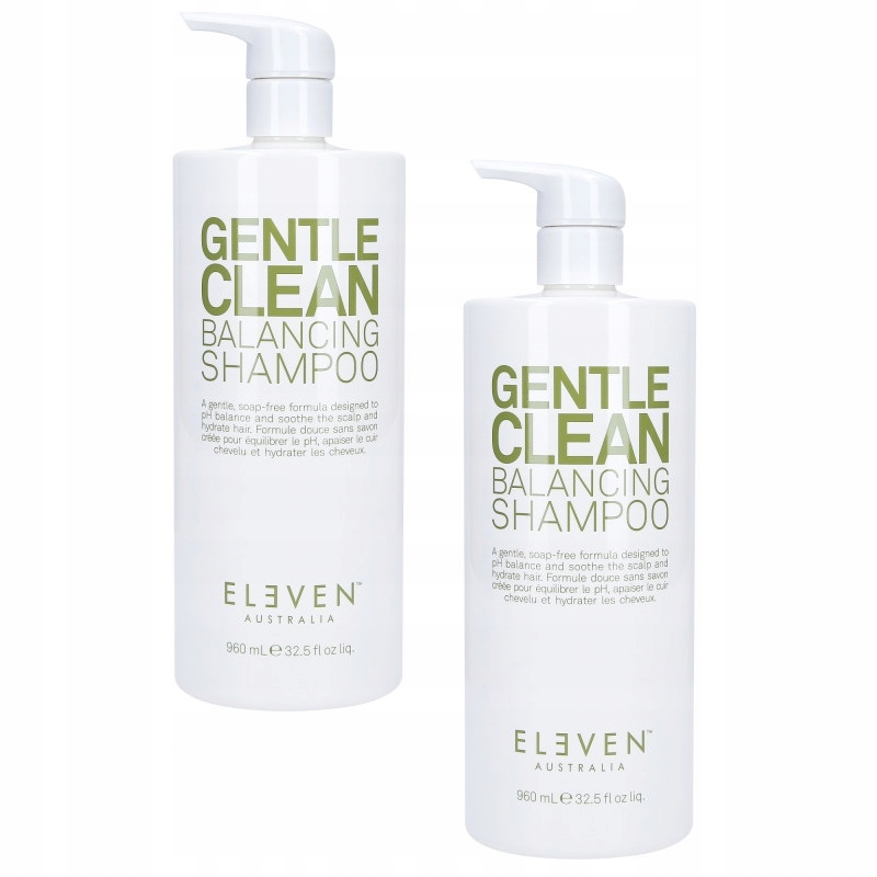 2 x Šampon Eleven Australia Gentle Clean Balancing Zklidňující 960 ml