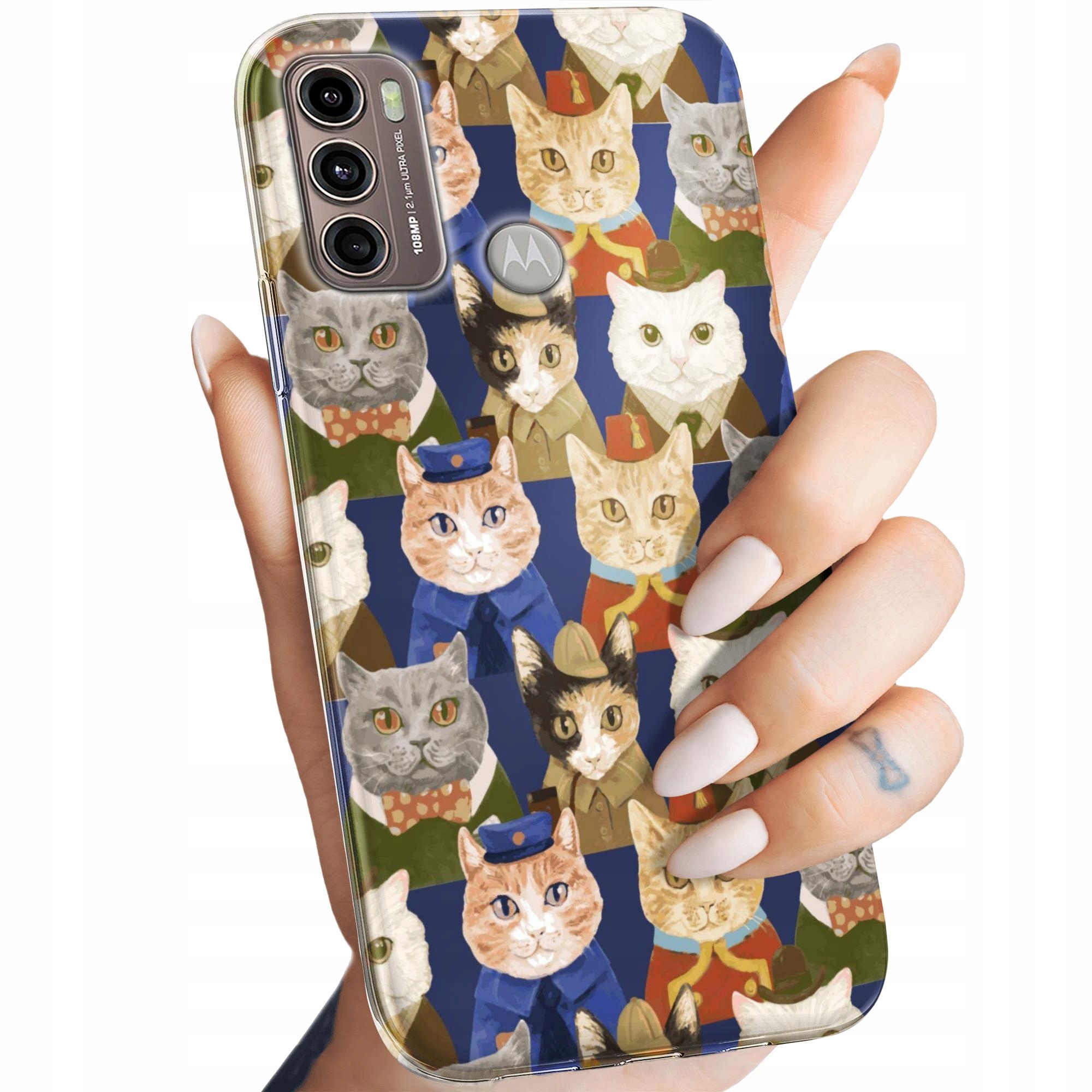 

Etui do Motorola Moto G60 Koty Obudowa Case