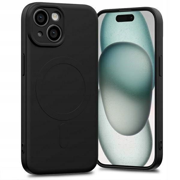 Mercury MagSafe Semi-Silicone iPhone 156,1" czarny/black