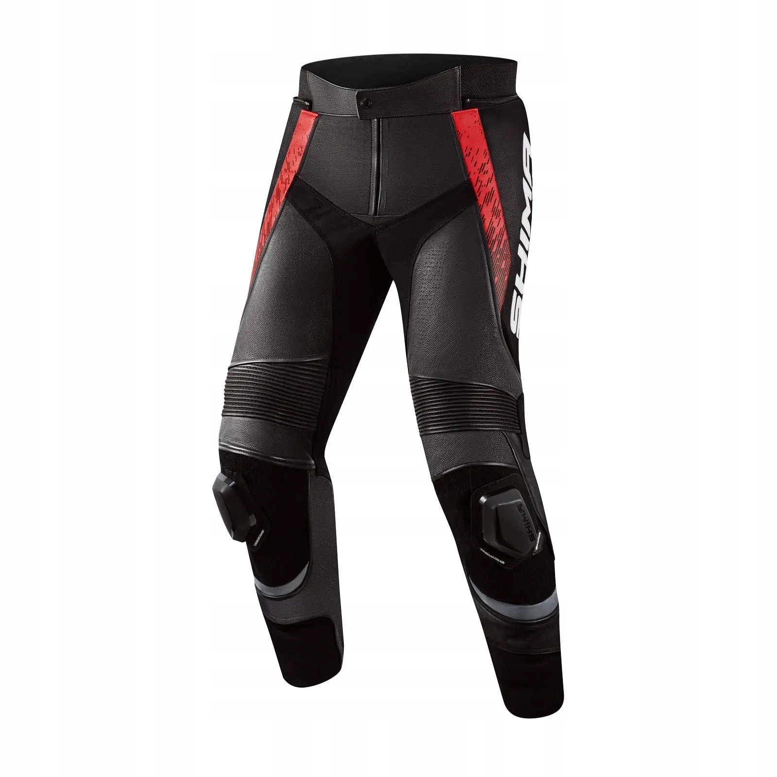 Kožené motocyklové nohavice Shima Str 2.0 Red 58