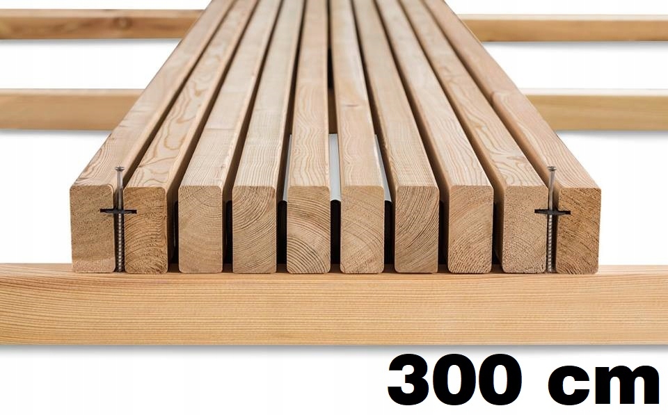 Taras PINUTEX MOCOPINUS. Modrzew syberyjski. 3,0 m