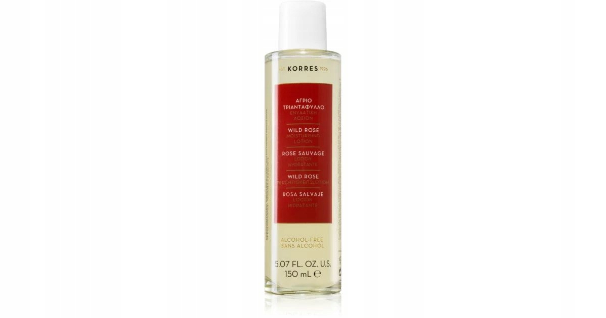 Korres Wild Rose tonizující pleťová voda 150 Ml