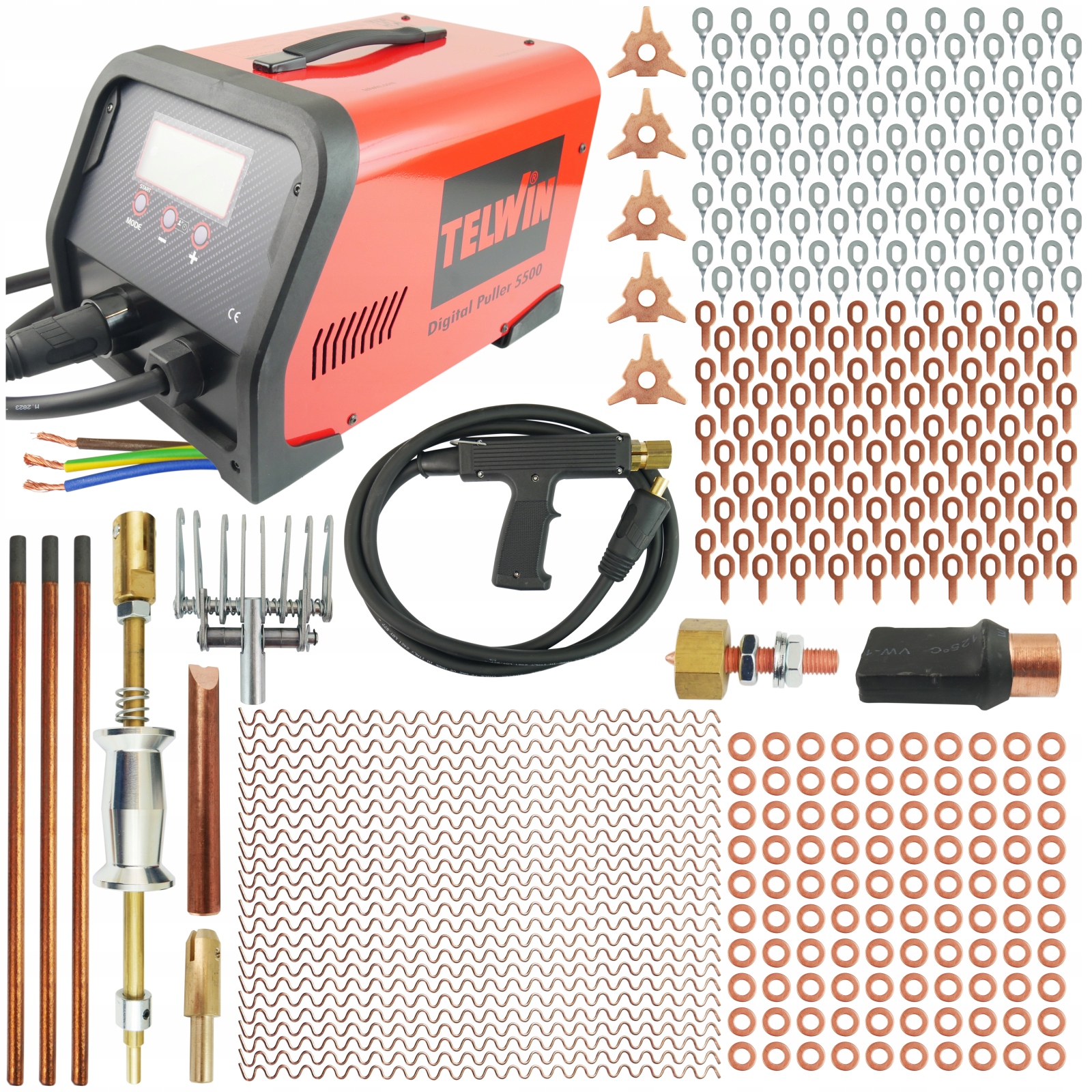 Spotter Blacharski Telwin Digital Puller 5500 400V AKCESORIA do zgrzewania