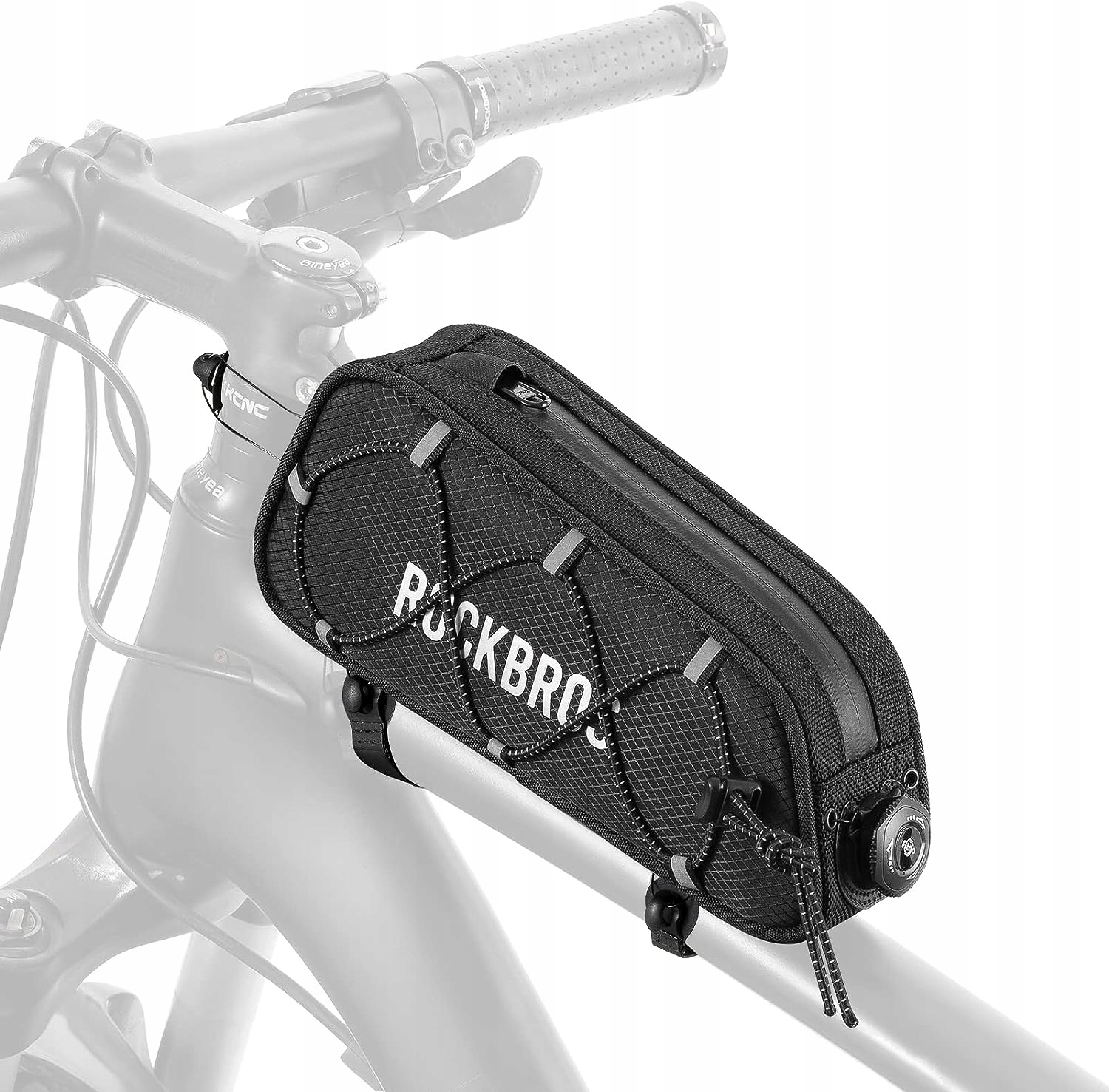 Borsa Manubrio Bici ROCKBROS 1.5L - Impermeabile E Riflettente Per MTB E Bici Da Corsa - Foto 9