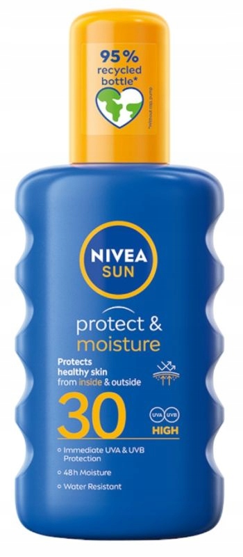 Nivea Sun Protect Moisture Hydratační Balzám Sprej Na Opalování SPF30