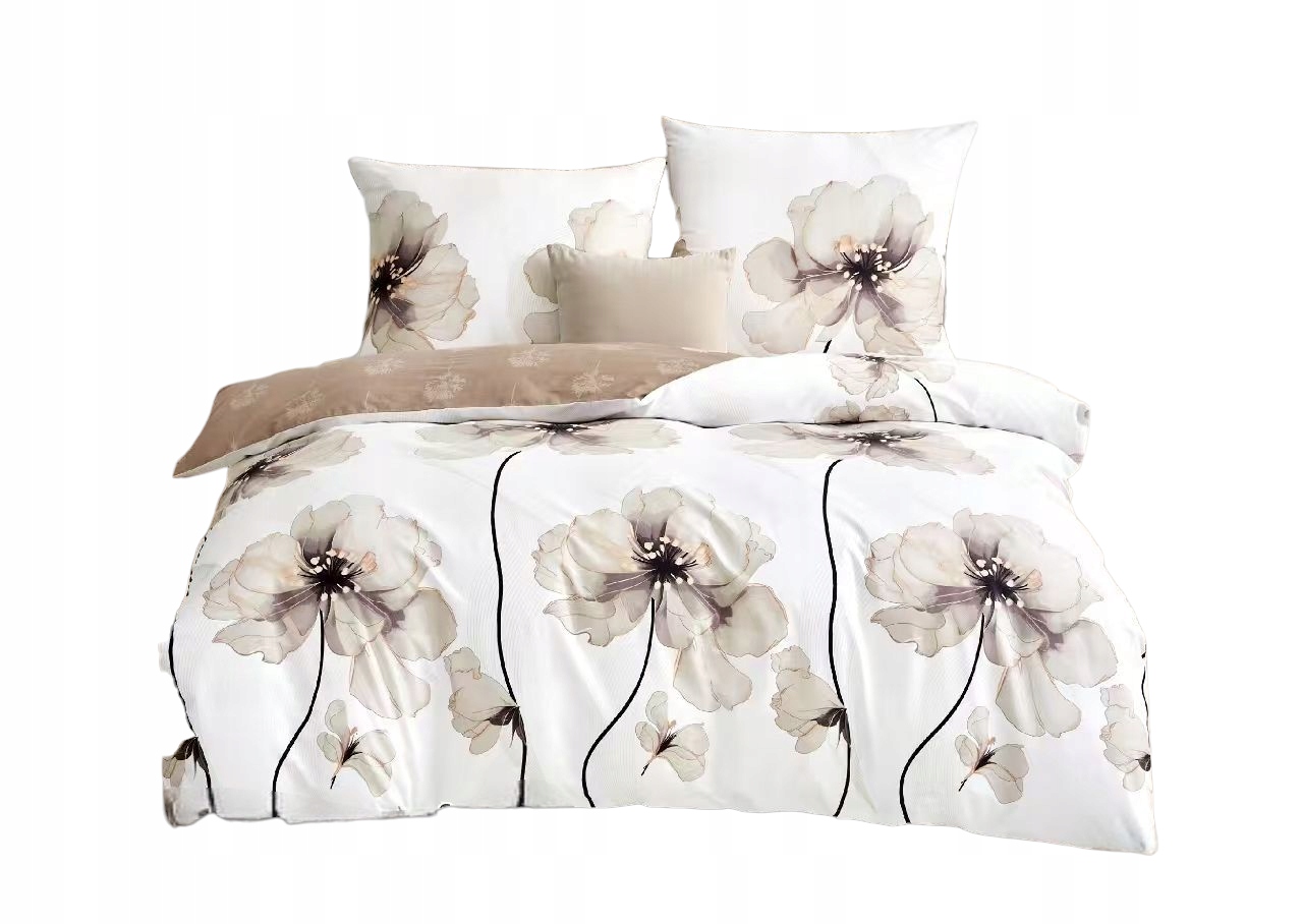 Pościel 180x200 Elway 100% Bawełna Komplet Pościeli Satynowej