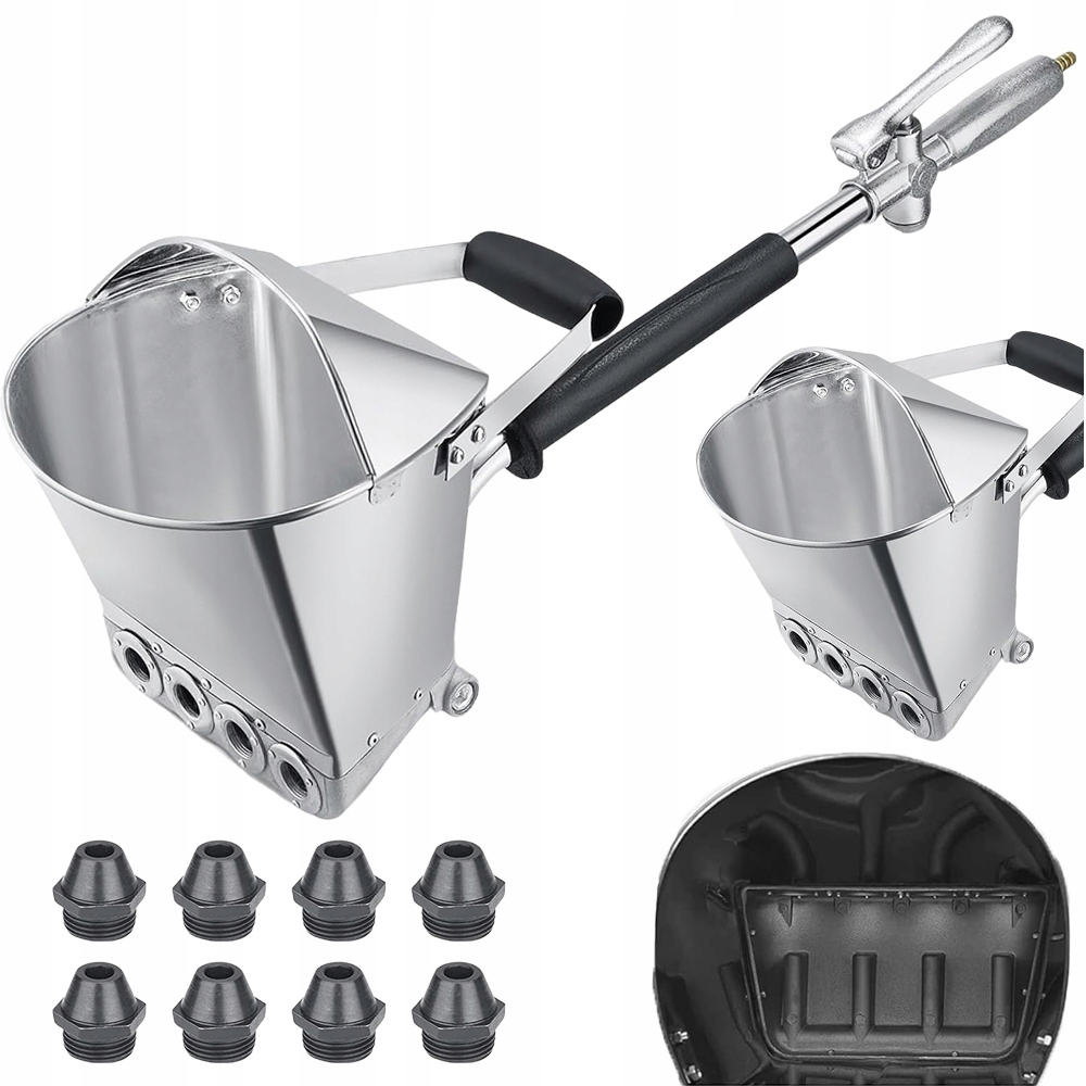 Stříkací Pistole Na Omítky A Strukturální Barvy Se 4 Stříkacími Otvory