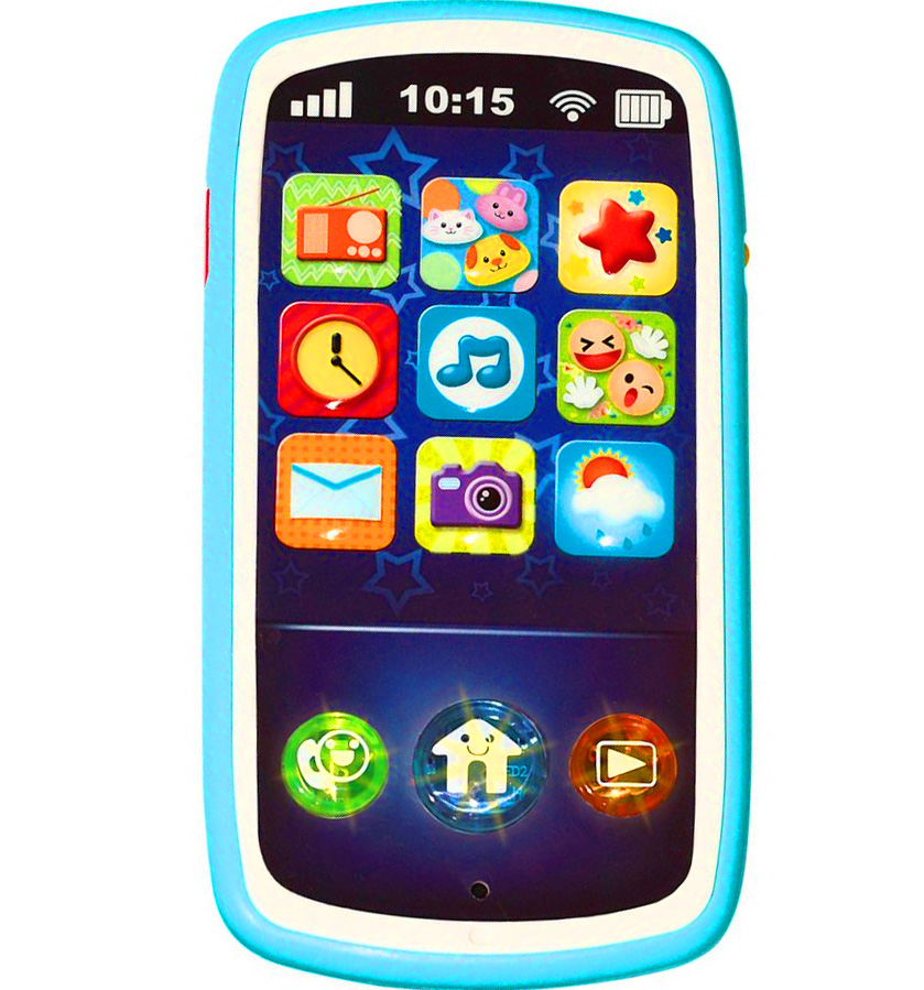 INTERAKTYWNY SMARTFON TELEFON Z DŹWIĘKIEM ŚWIATŁO