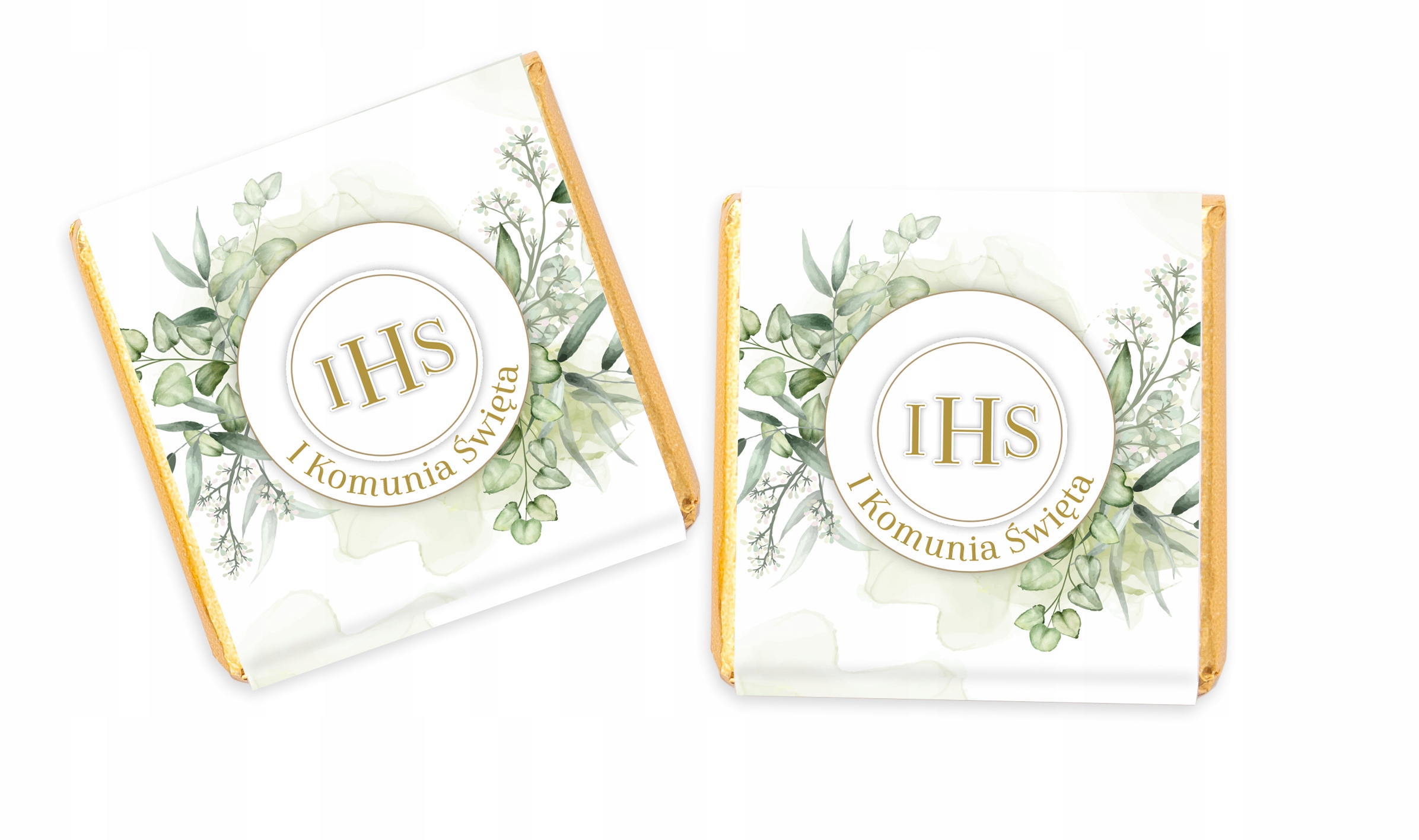 Levně Belgické mléčné čokoládky na svaté přijímání, sada 50 ks, poděkování, vz. 3