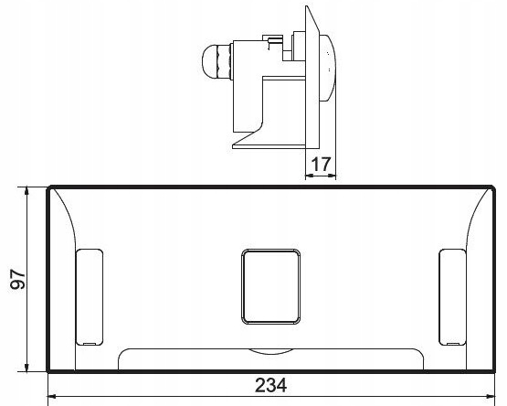 SZUFELKA AUTOMAT. LEOVAC UNO CIEMNY BRĄZ WYSOKA Marka Leovac