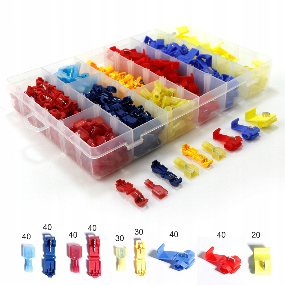 SZYBKOZŁĄCZKI ELEKTRYCZNE ZŁĄCZKI ZACISKOWE 320-EL Kod producenta ZŁĄCZKI SAMOCHODOWE