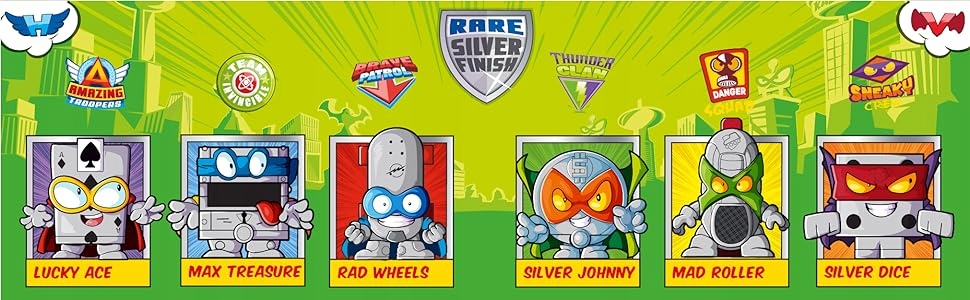 SUPERTHINGS - ZŁOTA PUSZKA SERIA 3 - RIVALS OF KABOOM - SUPER THINGS ZINGS Wiek dziecka 3 lata +