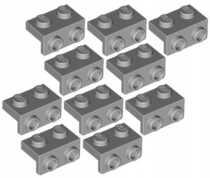 

Lego Pł. Łamana 1x2-1x2 J. Szara 99781/4654582 x10