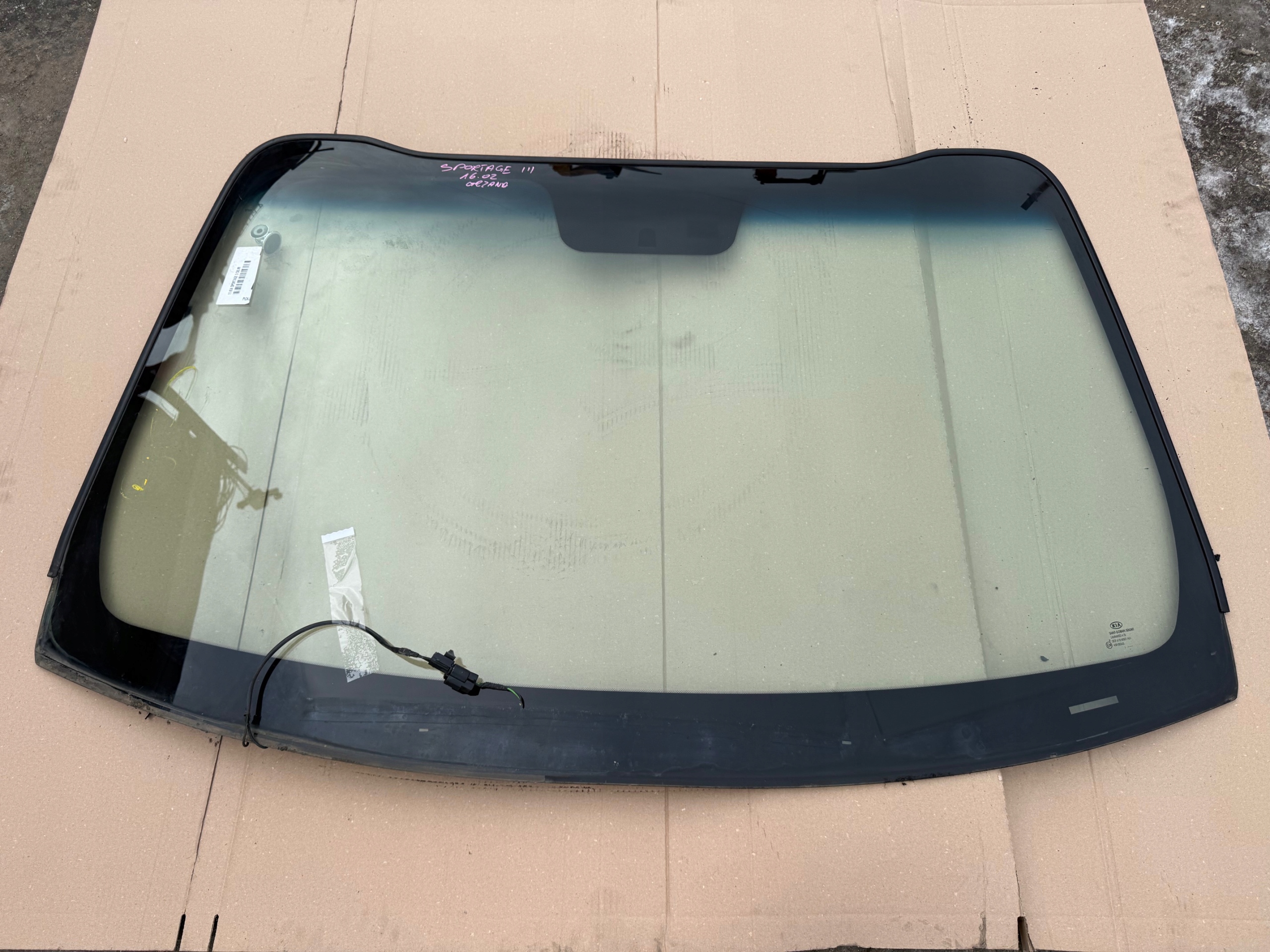 KIA SPORTAGE 3 III SZYBA CZOŁOWA PRZEDNIA PRZÓD GRZANA ORYGINALNA