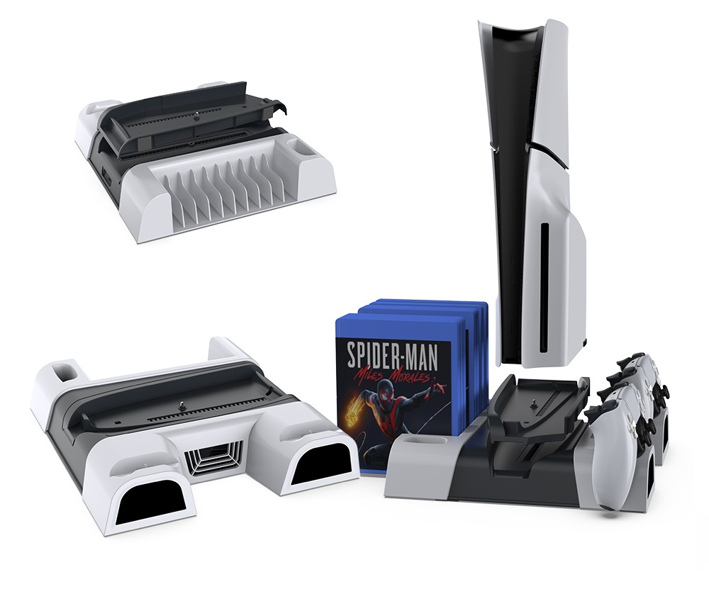Podstawka Chłodząca Stojak Stacja Dokująca do PS5 PS5 Slim (D Chassis)