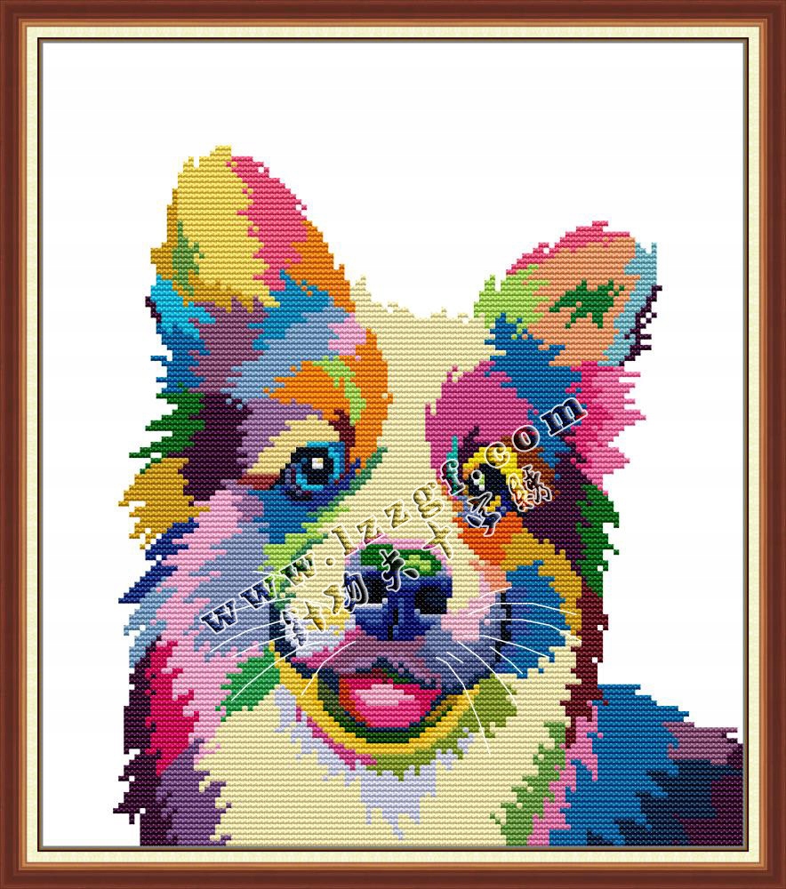 Kanva s potiskem sada (kanva, mulina)