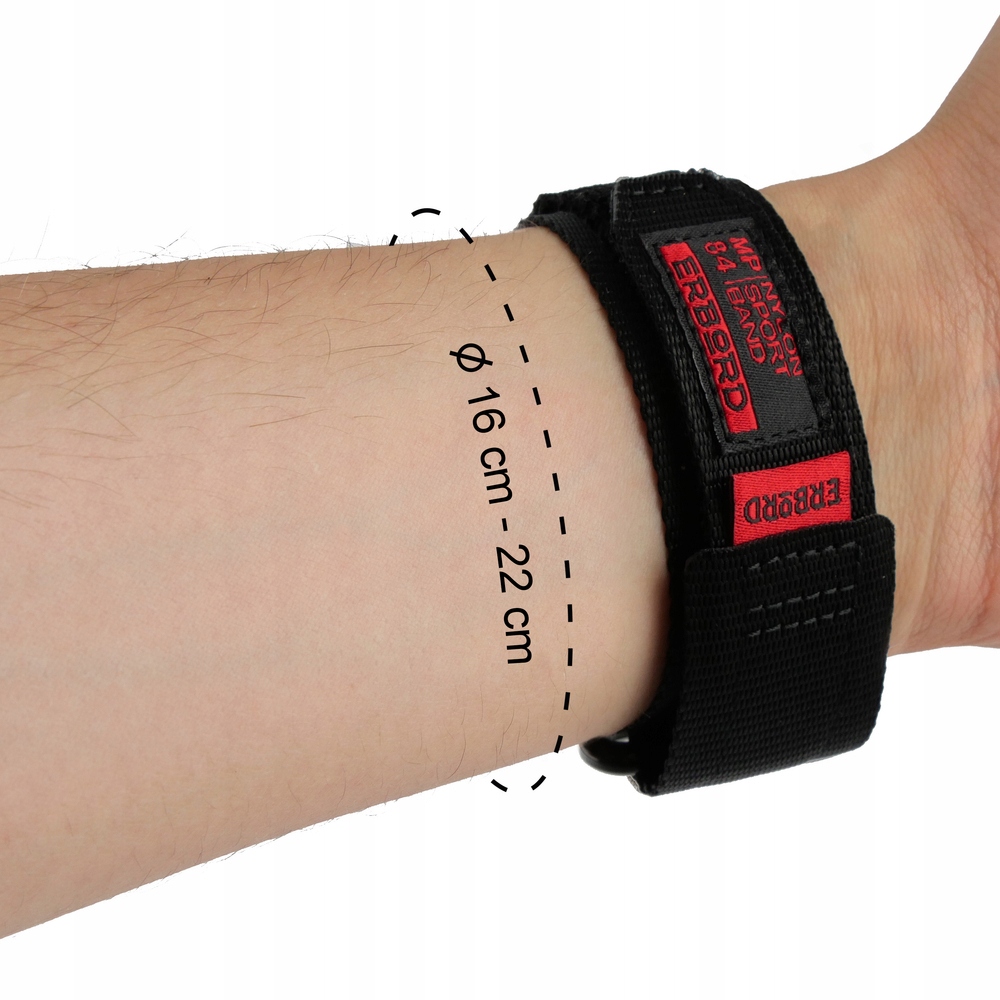 PASEK NYLONOWY ERBORD QUICKFIT DO GARMIN FENIX 5X 6X 6X PRO 7X ROZMIAR M/L Rodzaj pasek