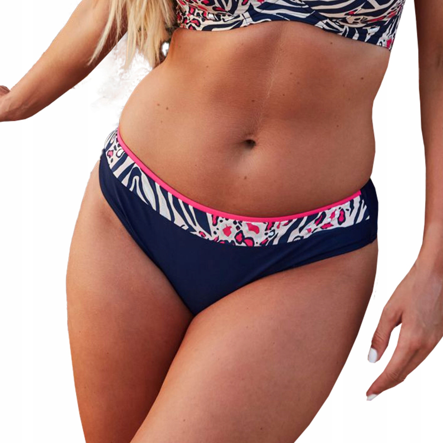 Gaia 036FT Nuria tmavě modrá M Plavkový kostým s kalhotkami