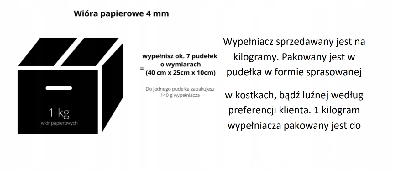 Papierowy eko wypełniacz różowy ZigZag Delux Premium 5kg Kod producenta PW-PINK