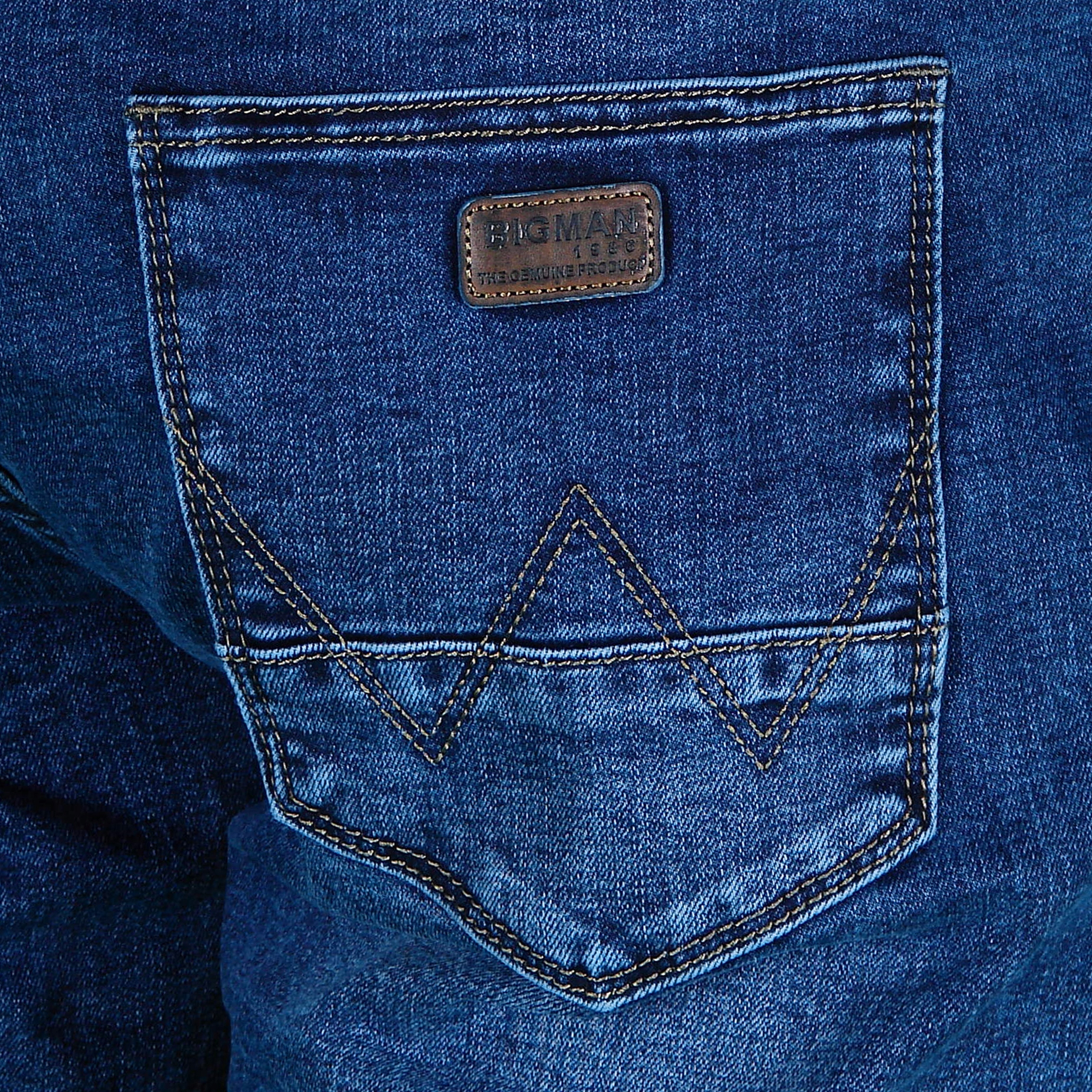 SPODNIE MĘSKIE JEANSOWE W 40 L 32 W106 -108 cm Długość nogawki długa