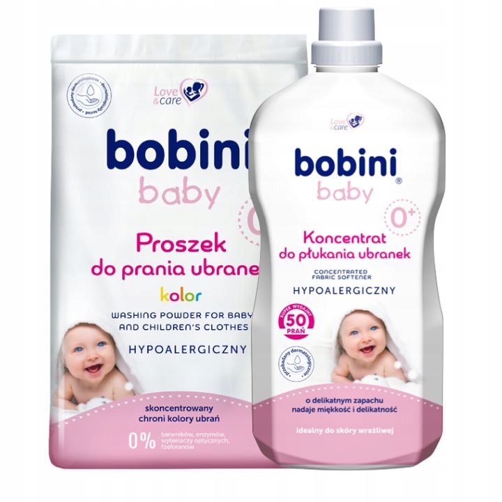 

Bobini Zestaw do prania i Płukania Kolor