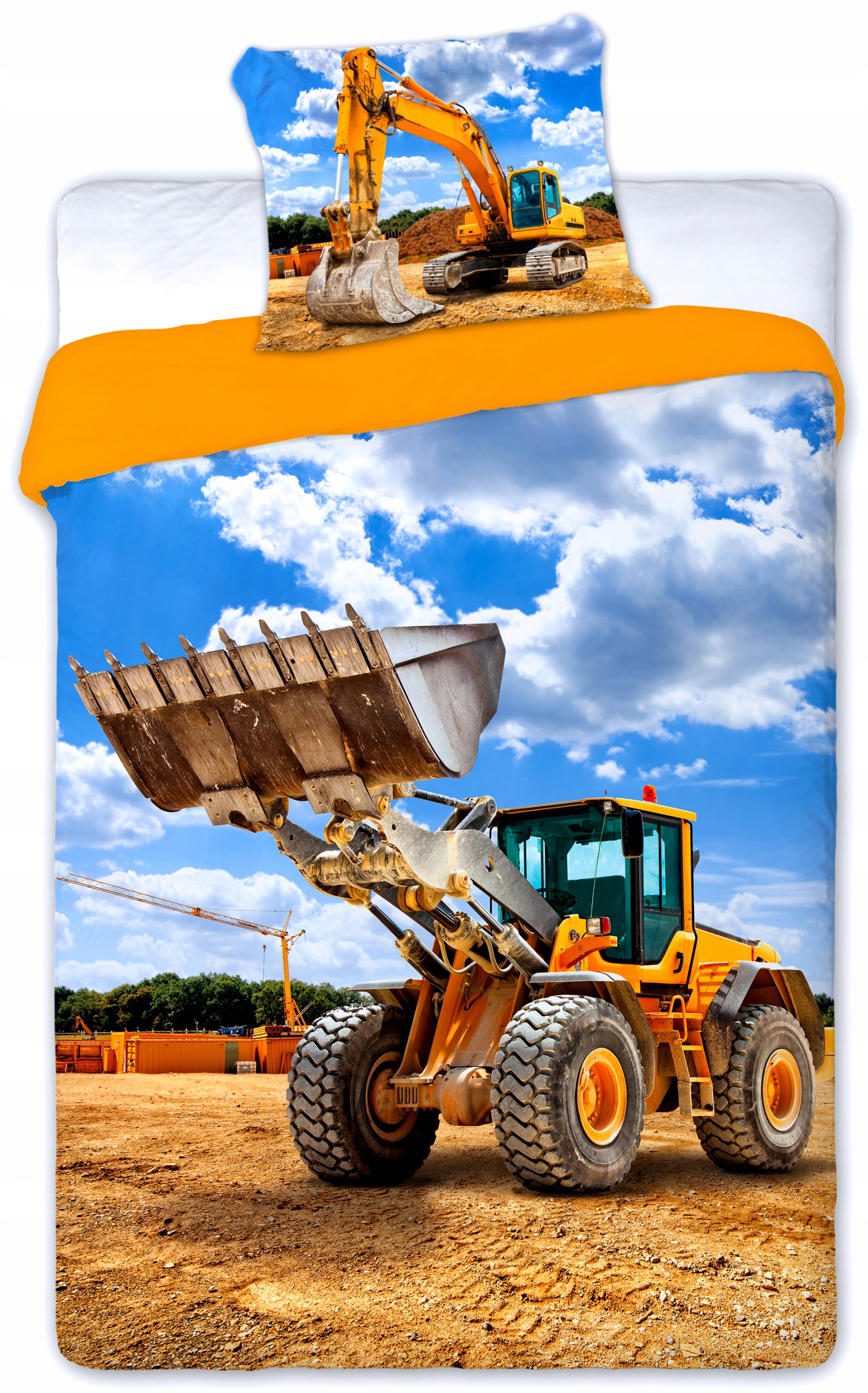 

Pościel 160x200 Traktor Auto Straż Koparka