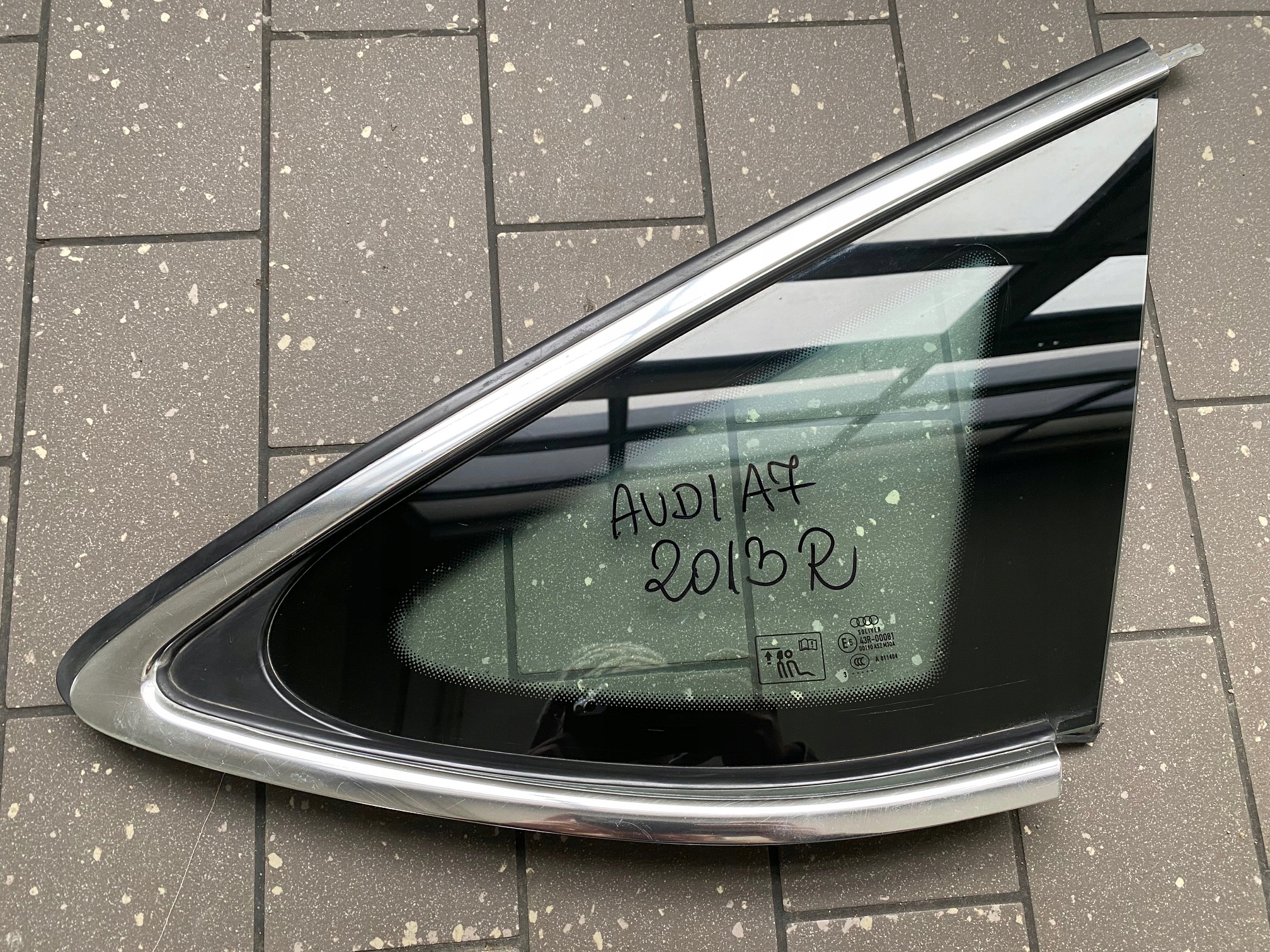 SZYBA KAROSERYJNA PRAWA AUDI A7 4G 4G8 2013 SZYBKA