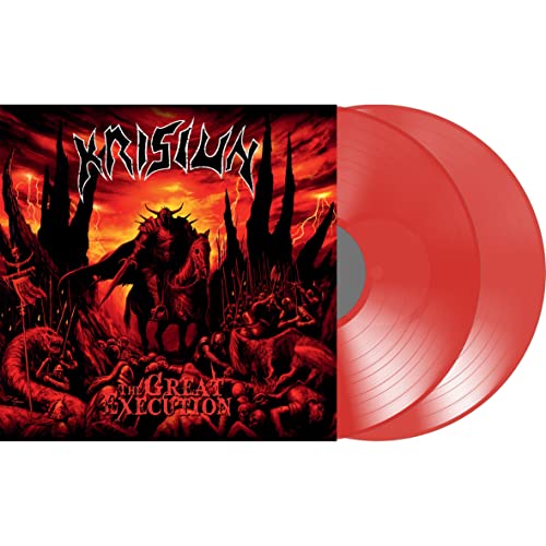 Krisiun Great Execution Winyl 2 Lp Red Winyl