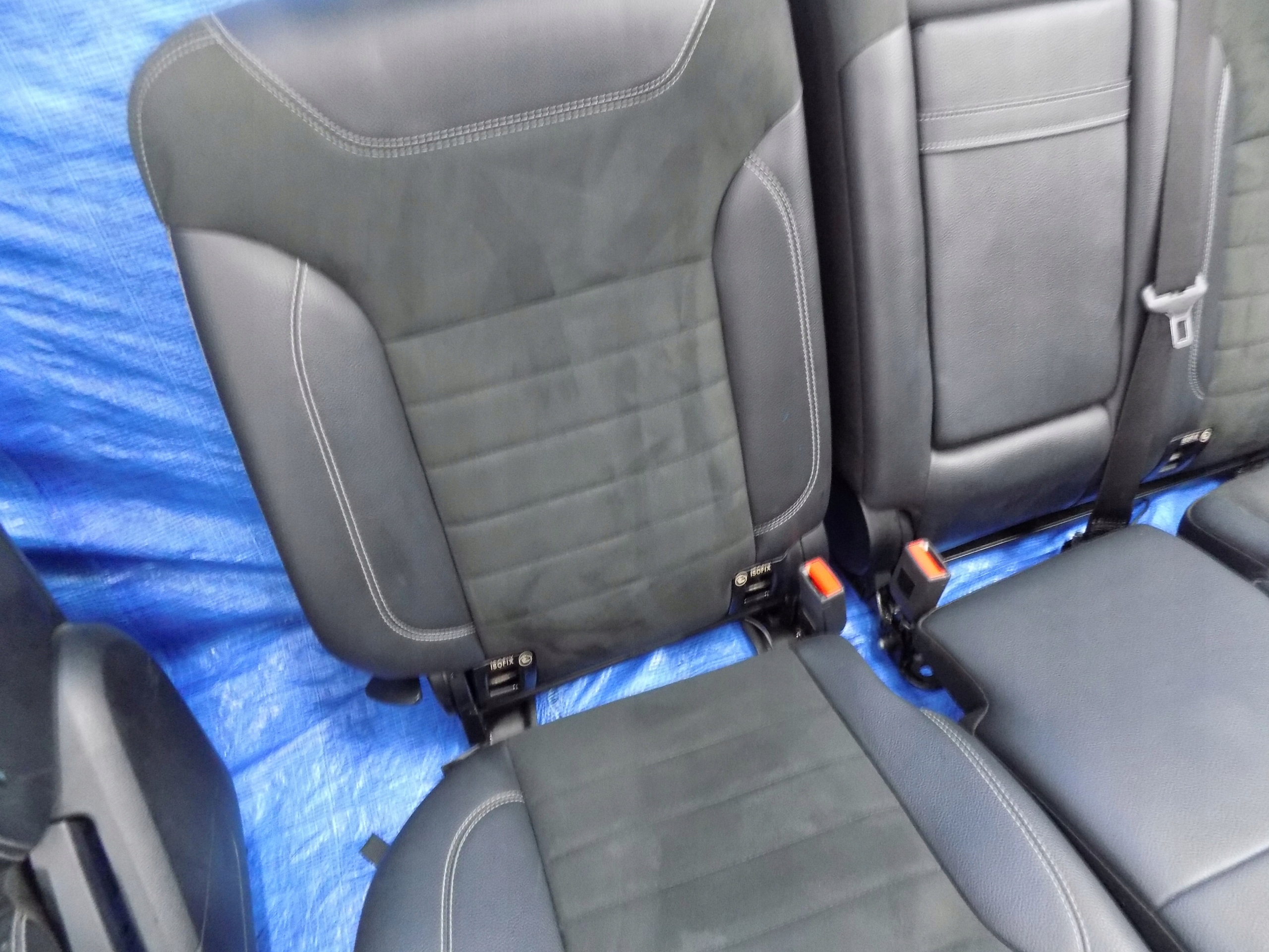 Sitze ALCANTARA Leder MERCEDES ML W166 13R