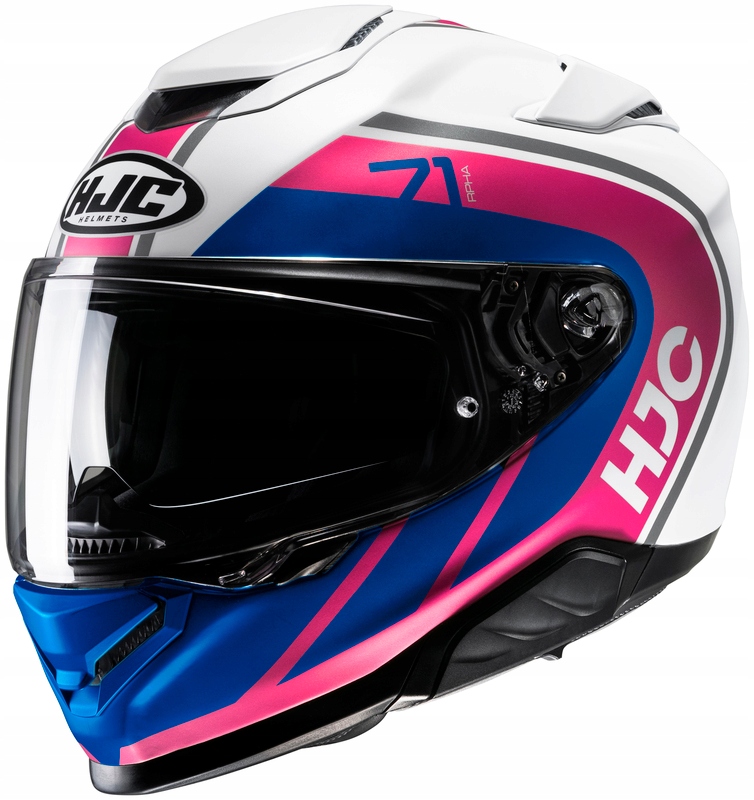 Motocyklová Prilba Integrálna Hjc Rpha 71 Mapos Blue/pink/wh MC28SF Xs