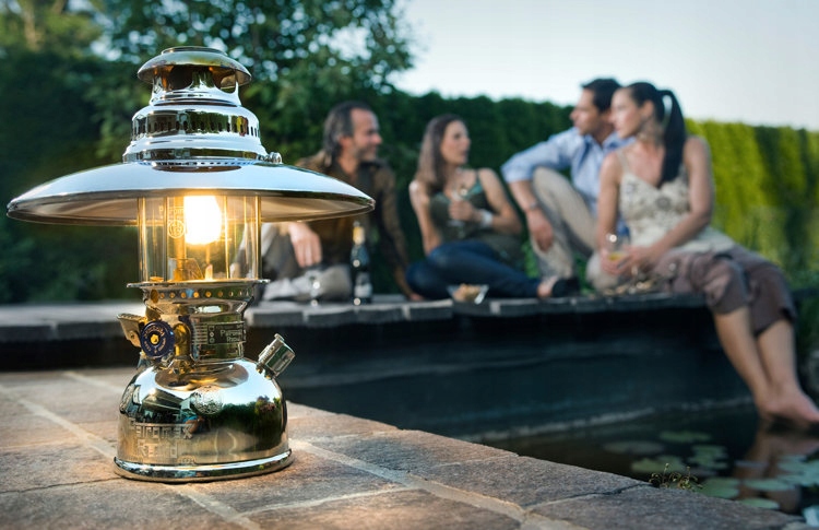 Klosz Petromax do lampy HK500 mosiądzowany Typ parasolowy