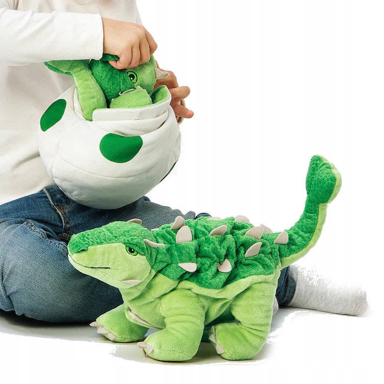 

Jattelik Ankylozaur Pluszak Jajko dinozaur 37cm