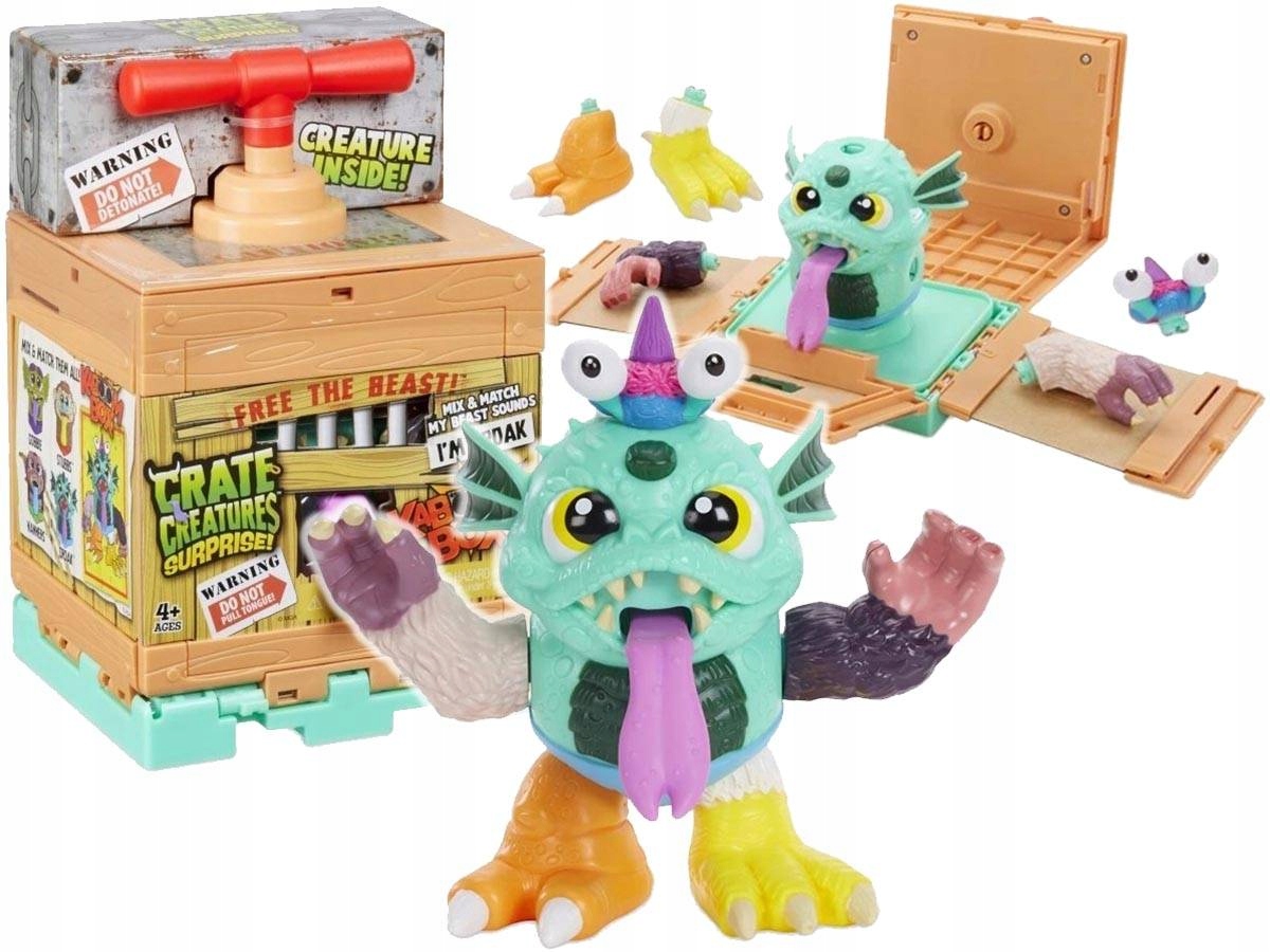 

Crate Creatures Kaboom Box Figurka Croak 557234