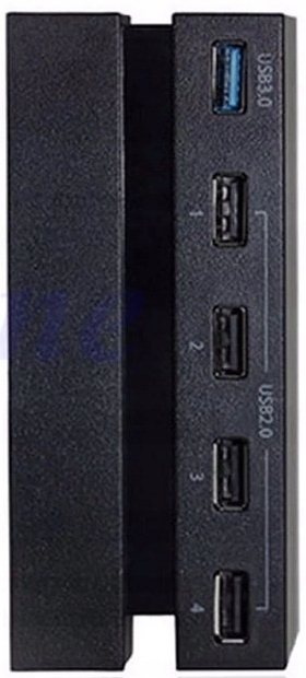 HUB ROZDZIELACZ USB 3.0 NA 4X USB 2.0 MIKROFON KIEROWNICA DO PS4 EAN (GTIN) 5904610804902