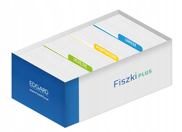 FISZKI PLUS. JAPOŃSKI DLA POCZĄTKUJĄCYCH + NAGRANIA MP3. EDGARD ISBN 9788366949331