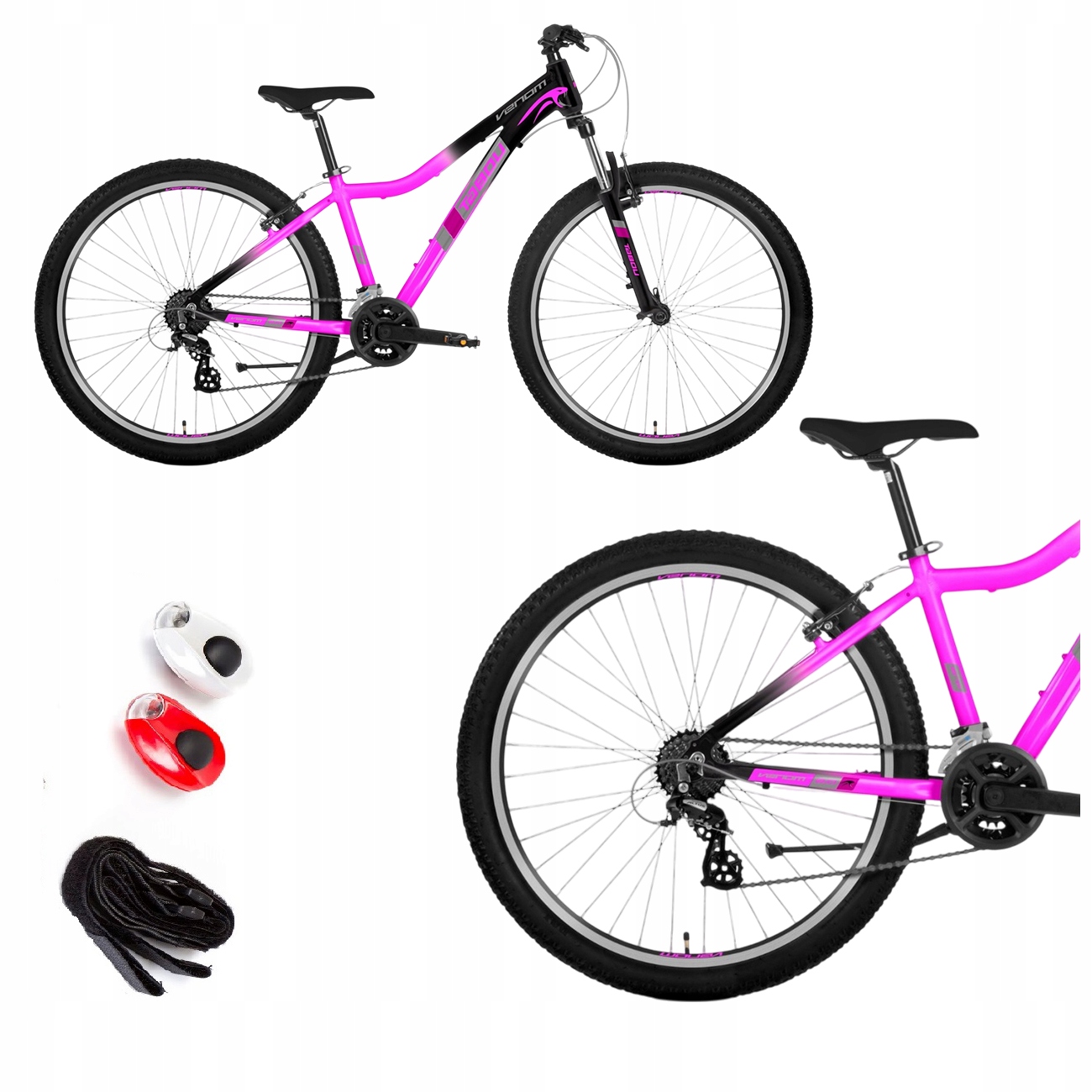 Rower Mtb Górski 27,5 Cali Tabou Venom 2.0 Shimano Aluminiowy Rama 15 Cali