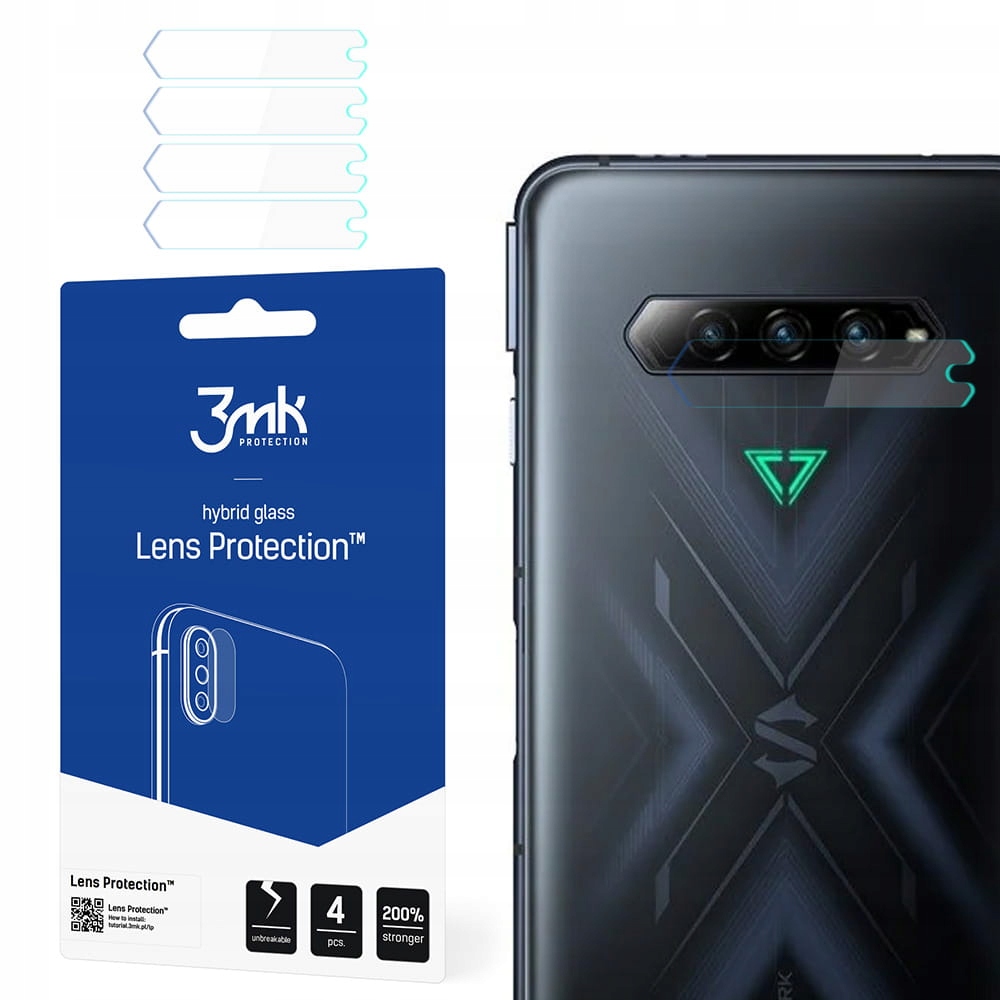 

4x Szkło hybrydowe do Xiaomi Black Shark 4 5G 3mk
