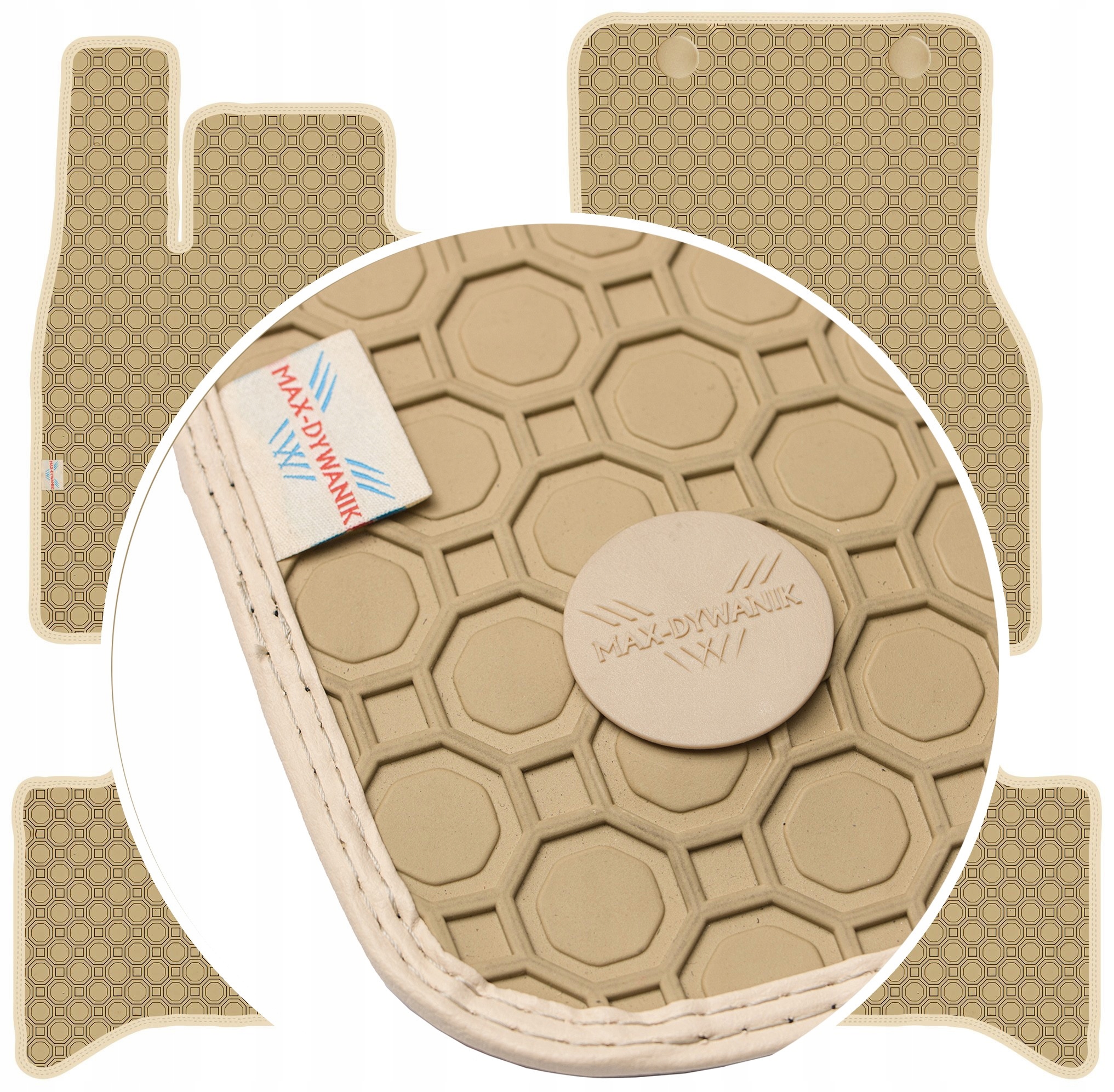 Alfa Romeo Stelvio 2016 Béžové koberčeky