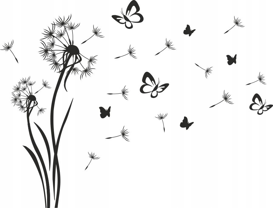 

Dmuchawiec - naklejka na ścianę 180cm