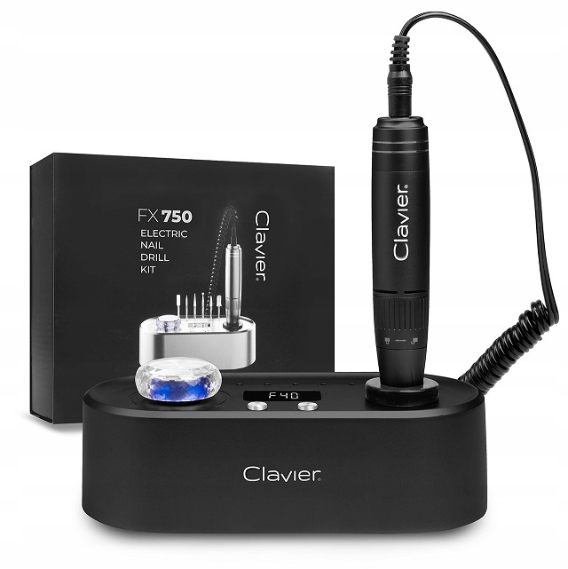 Frezarka Do Paznokci Fx 750 Clavier Manicure Pedicure 65W Czarna