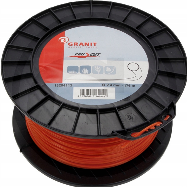 Granit Pro Cut Struna 2,4 mm 176 m